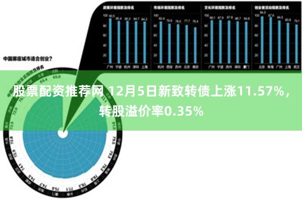 股票配资推荐网 12月5日新致转债上涨11.57%，转股溢价率0.35%